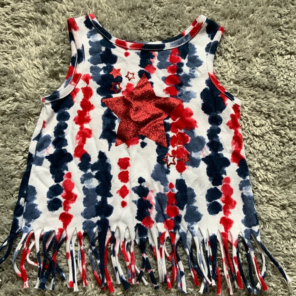 Girls tank top never worn size 2T